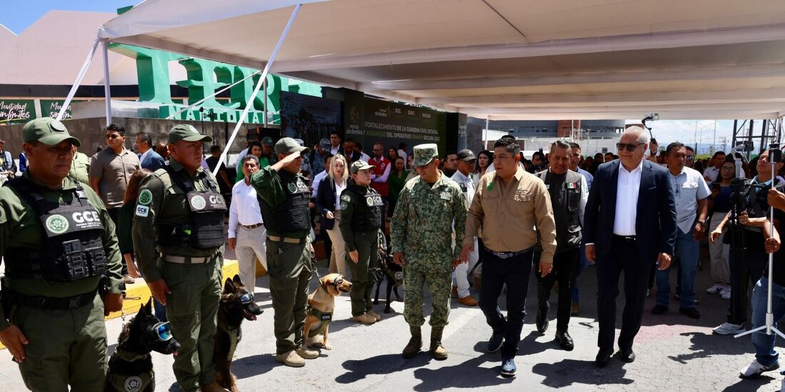 El Gobernador Ricardo Gallardo impulsa una estrategia integral de seguridad para reducir los homicidios en la entidad.