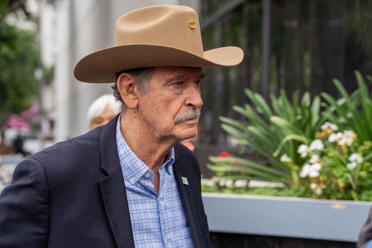 Vicente Fox Quesada, expresidente de México, el 25 de agosto de 2026.