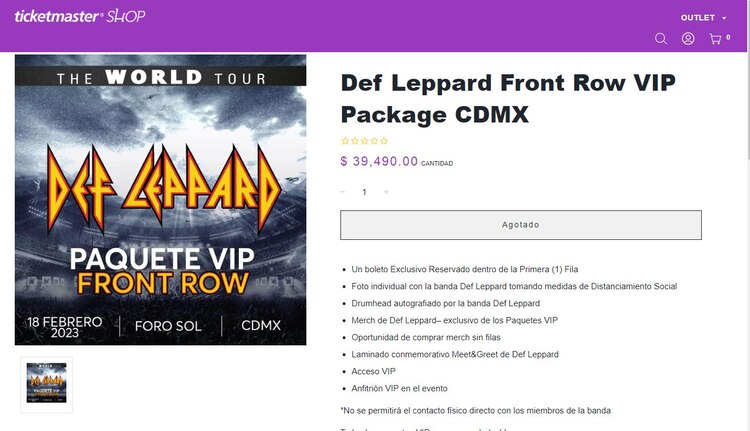 Def Leppard no quiere que sus fans los toquen