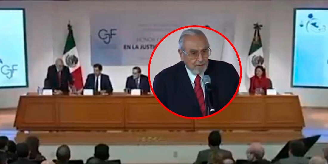 Abuchean a Bernardo Bátiz en evento del Poder Judicial.