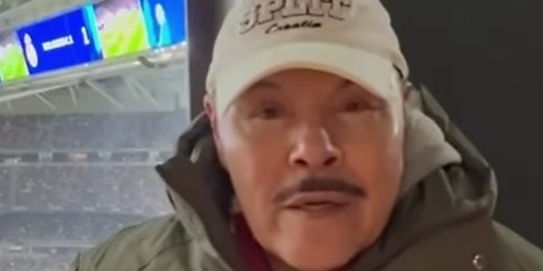 Alcalde de Catemaco genera polémica al asistir a partido de Champions durante viaje por FITUR 2026.