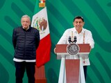 Este 21 de marzo la mañanera de AMLO se llevó a cabo en Oaxaca.
