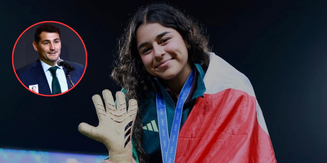 Valentina Murrieta se llevó el guante de oro del Mundial Sub-17.