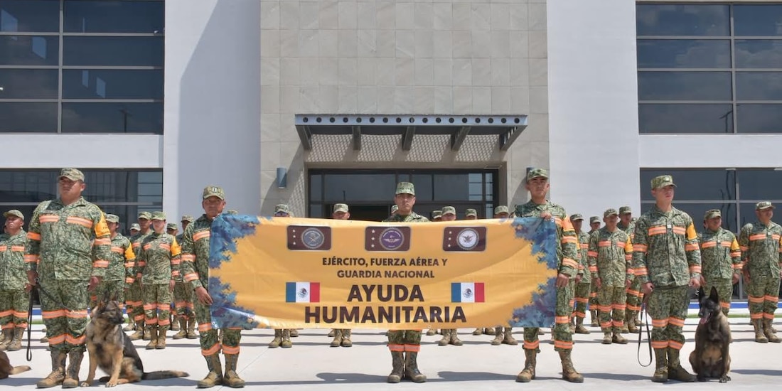 México envía elementos para ayudar en labores de rescate en Venezuela
