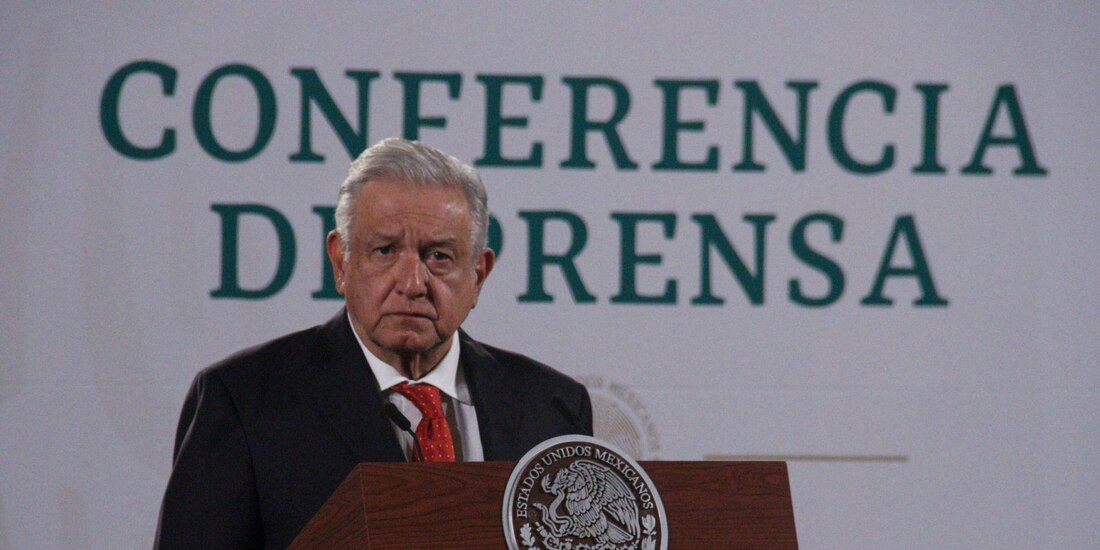 El presidente de México, Andrés Manuel López Obrador, el 15 de abril de 2021.
