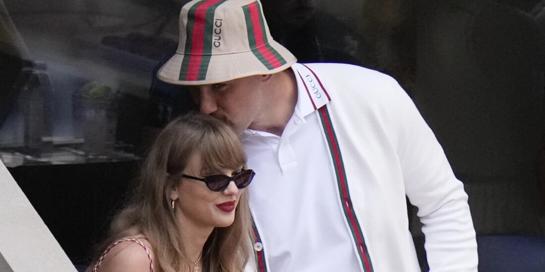 Travis Kelce no pierde oportunidad para demostrarle su sentir a Taylor Swift