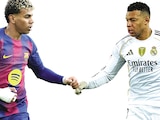 Los jugadores de futbol, Lamine Yamal y Kylian Mbapeé