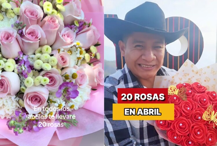 Las 20 rosas de abril