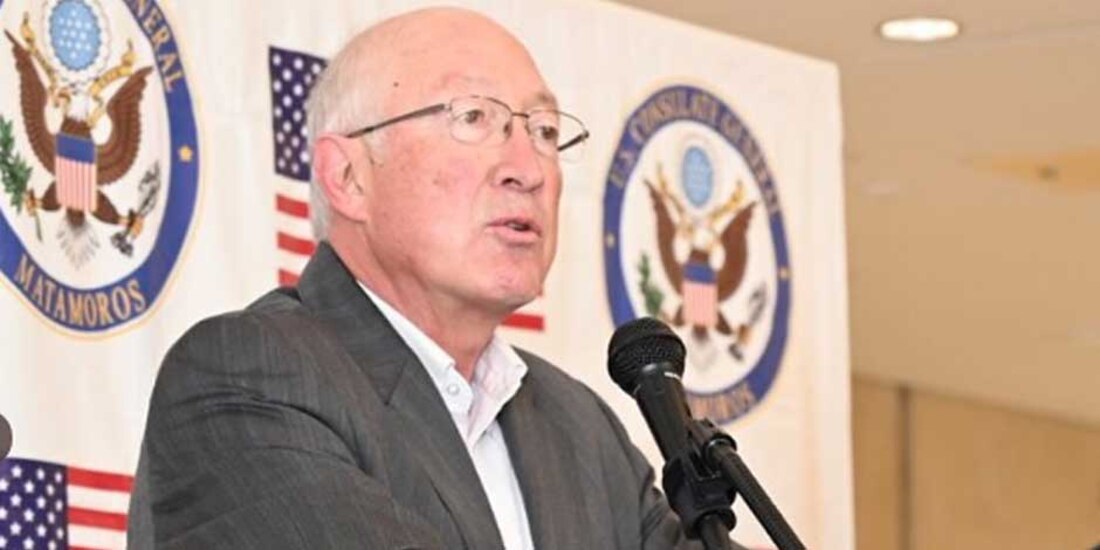 En imagen de archivo, el embajador de EU en México, Ken Salazar