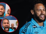 Neymar provoca a rivales en Copa de Brasil
