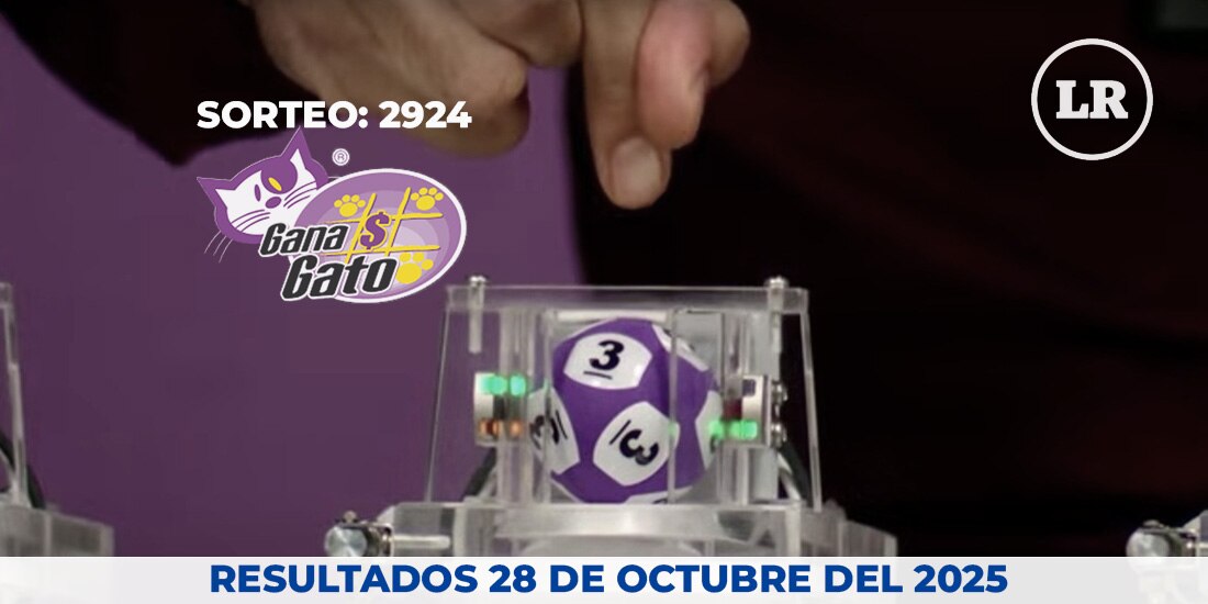 Resultados del Gana Gato 2924 del 28 de octubre del 2025.