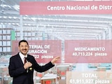 Martí Batres destaca avance del 97% en abasto de medicamentos en unidades del ISSSTE.