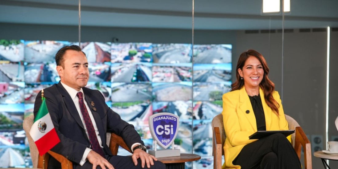 La gobernadora de Guanajuato destaca la coordinación con autoridades federales para reducir delitos.