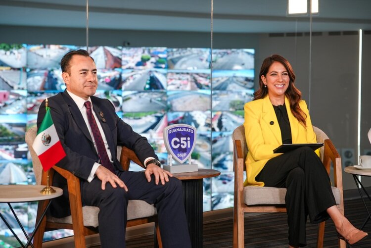 La gobernadora de Guanajuato destaca la coordinación con autoridades federales para reducir delitos.