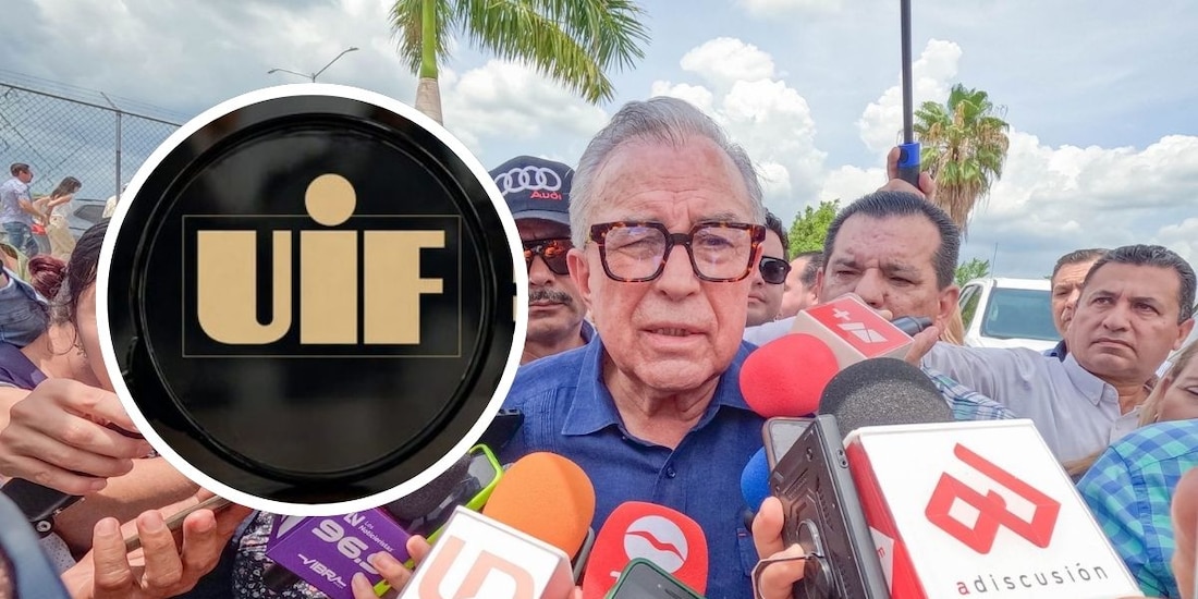 UIF congela cuentas de Rubén Rocha, familiares y otros funcionarios, según reportes.