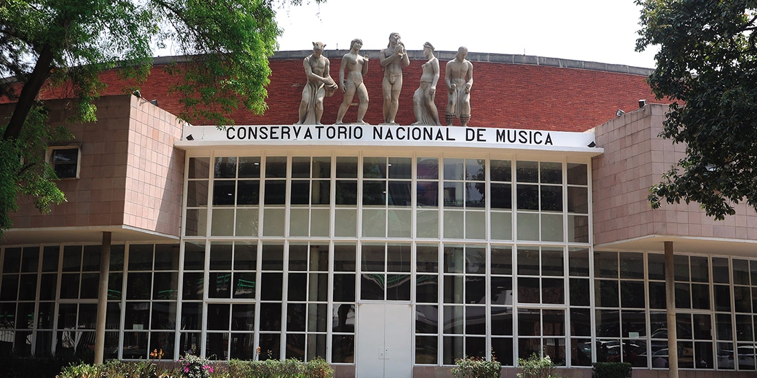 EL CONSERVATORIO Nacional de Música, tras las labores de remodelación, en marzo.