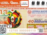 Lotería Nacional.