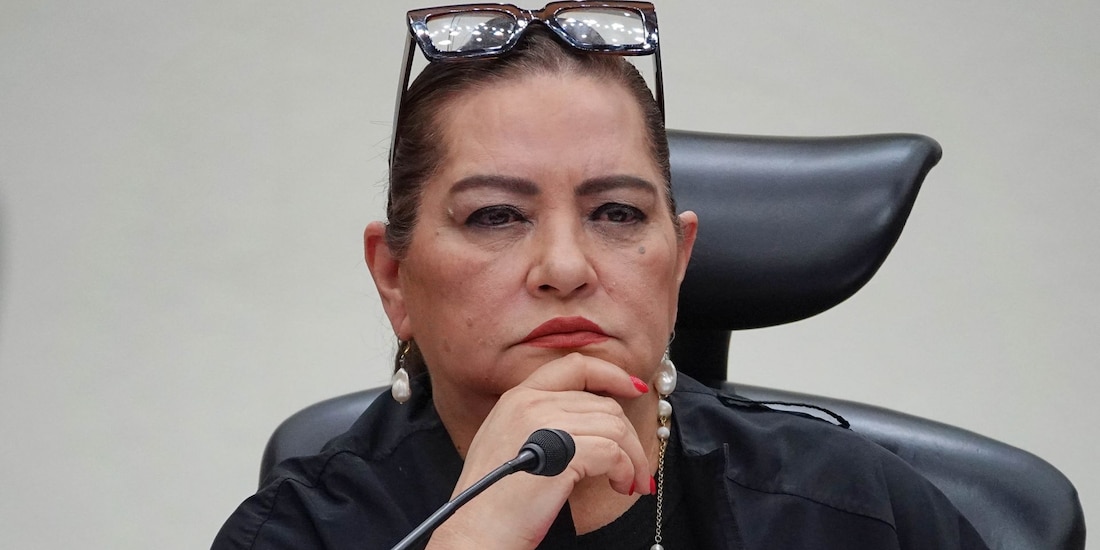 La consejera presidenta del INE, Guadalupe Taddei Zavala