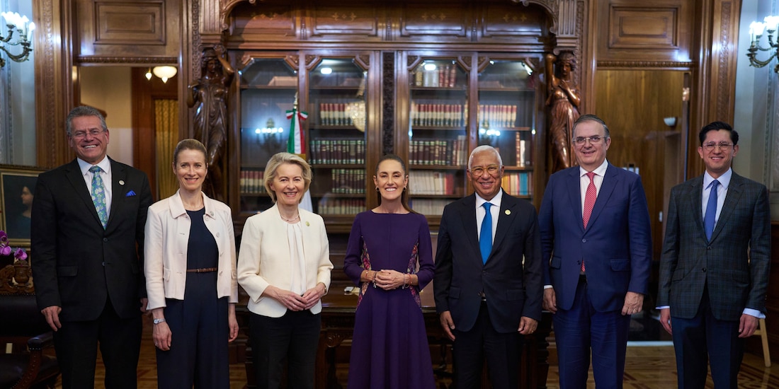 Encuentro en Palacio Nacional.