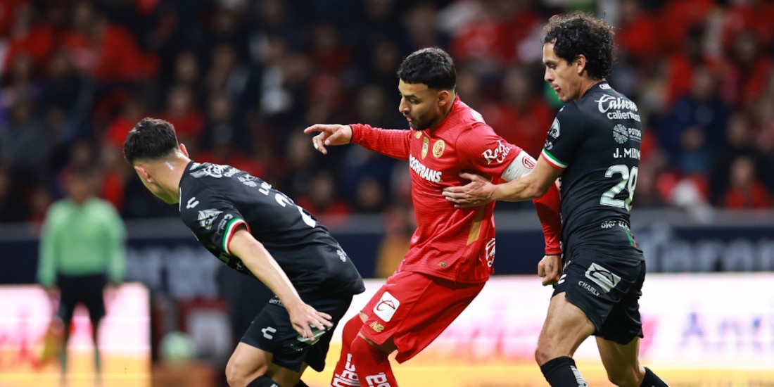 Toluca y San Luis igualaron a un gol en el Nemesio Diez.