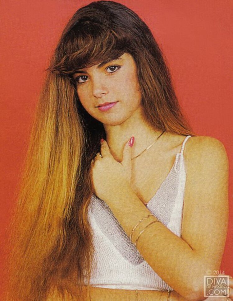 Lucero en su juventud