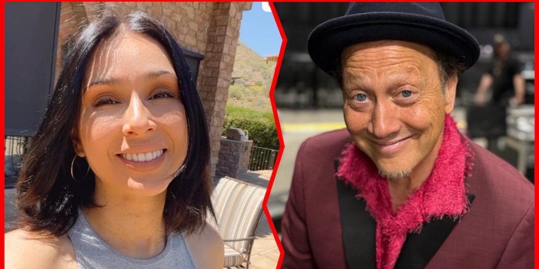 Patricia Maya y Rob Schneider