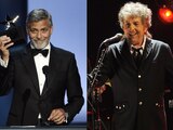George Clooney y Bob Dylan