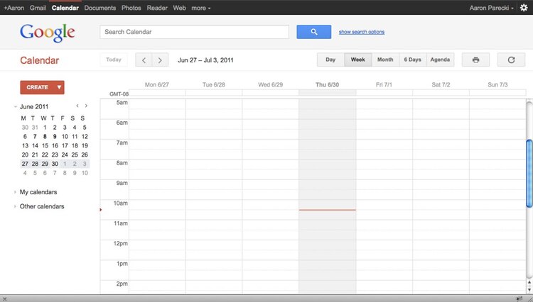 Google Calendar es una herramienta útil para manejar hábitos y actividades diarias.