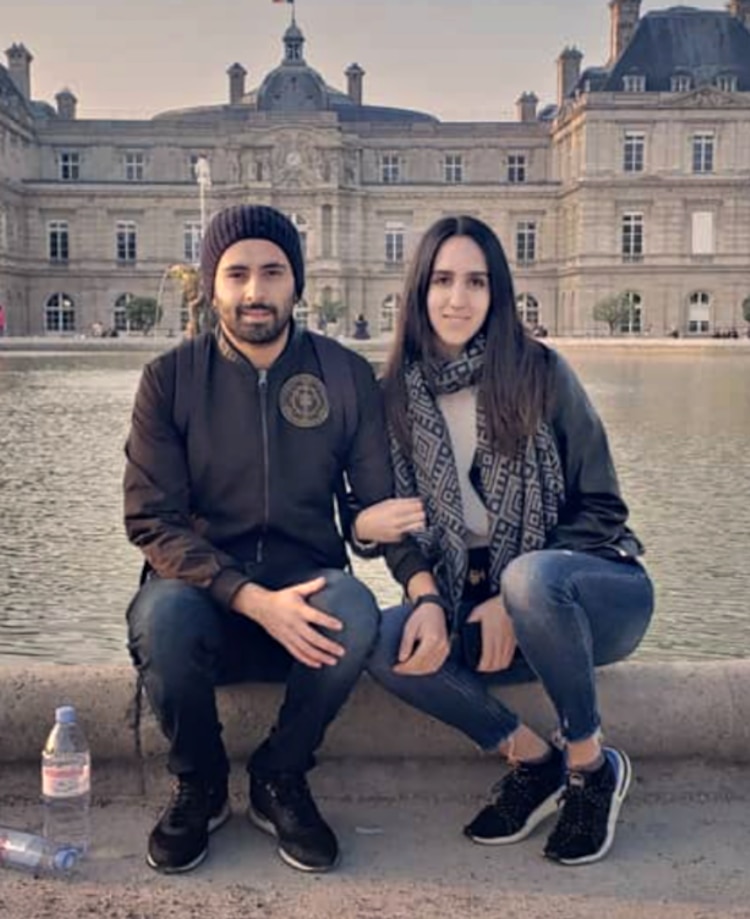 Jonathan Honas Meléndez y Ana Paula Barragán