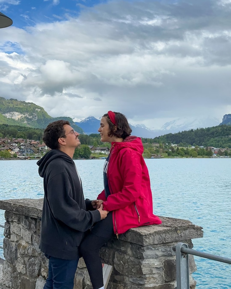 Brienz, pueblo en la región de los Alpes suizos