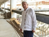 AMLO supervisa construcción del Hospital General Regional número 25 'Zaragoza' del IMSS.