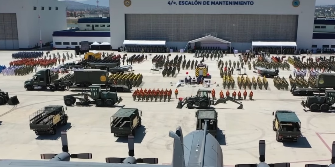 Homenaje de la Defensa Nacional a elementos caídos.