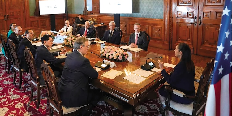 Reunión con la Presidenta Sheinbaum y Jamieson Greer sobre el T-MEC y la relación económica entre México y EU el 23 de junio.