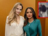 Angelina Jolie y Salma Hayek