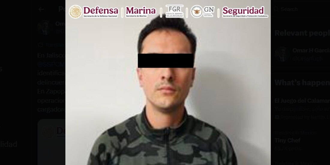 Walter “N”, presunto delincuente.