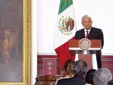 AMLO en Palacio Nacional