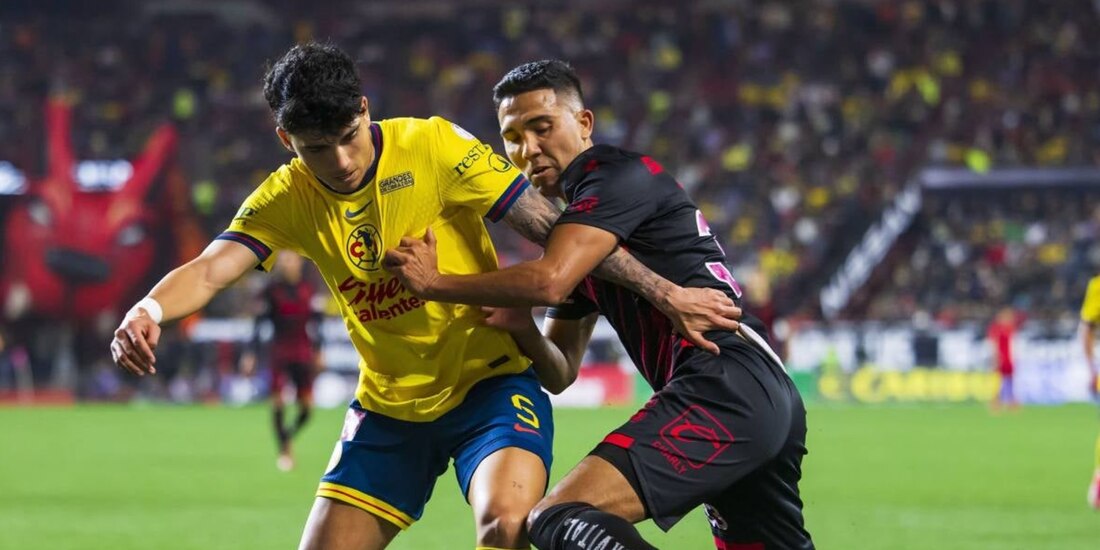 Xolos y América empataron 2-2 en su enfrentamiento de fase regular del Apertura 2024. Foto: Mexsport