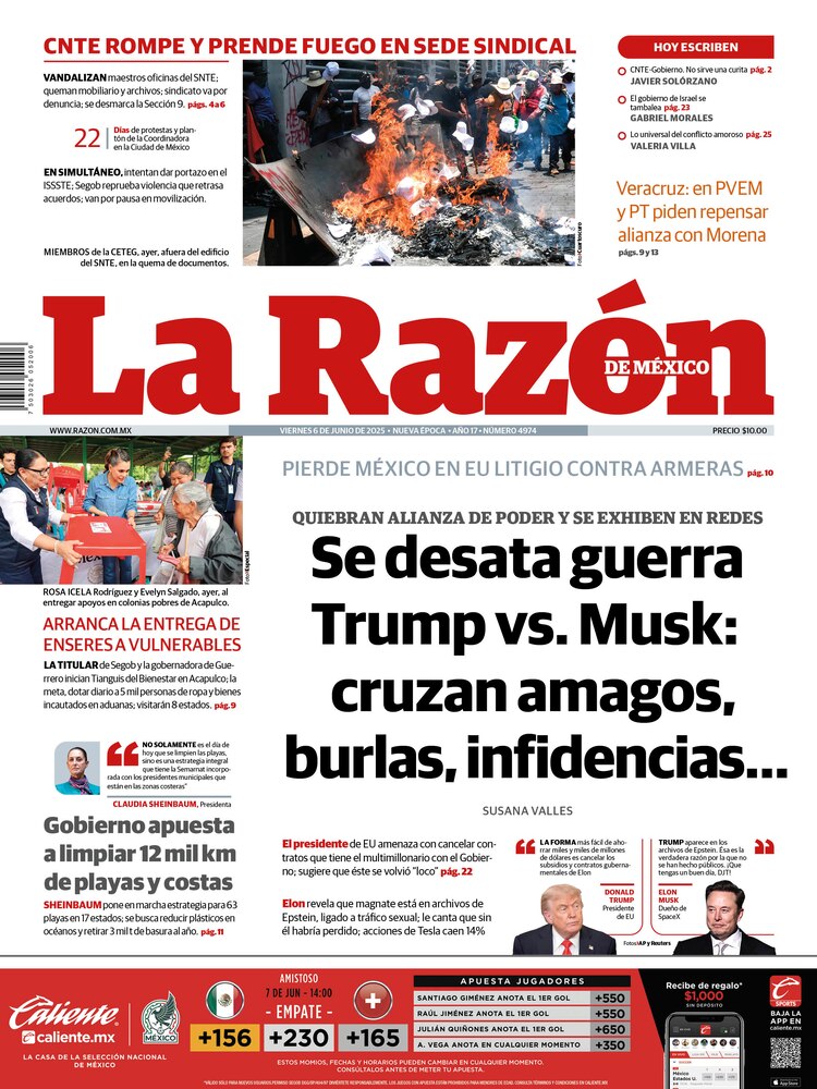 La Razón 06 Junio 2025