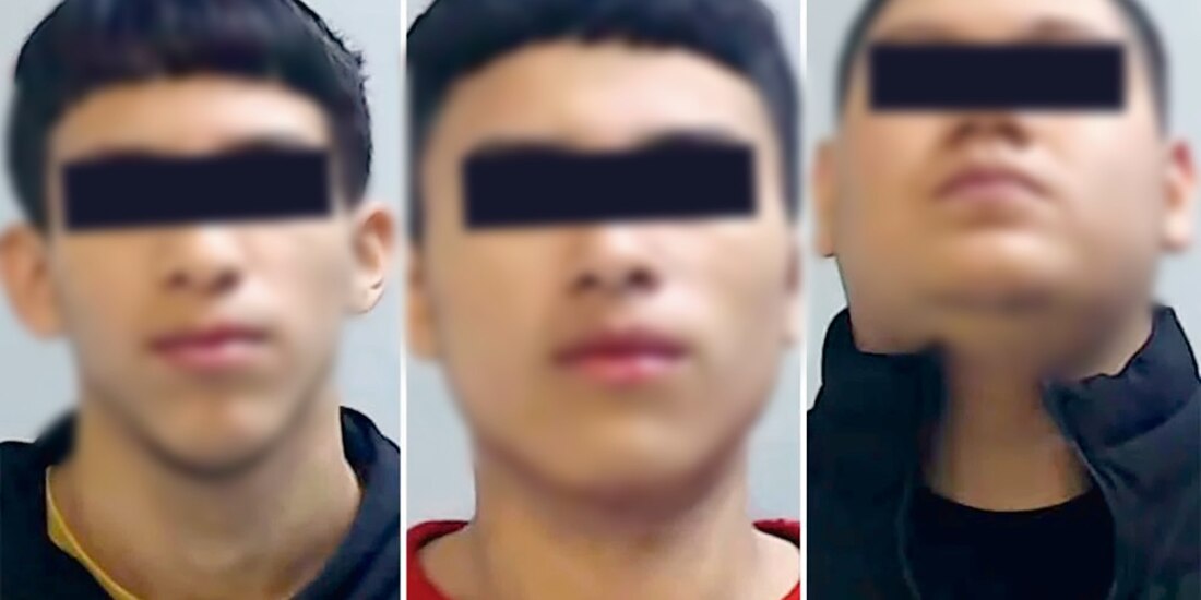 De izq. a der.: Alejandro y Christian Treviño y Juan Eduardo Meléndez.