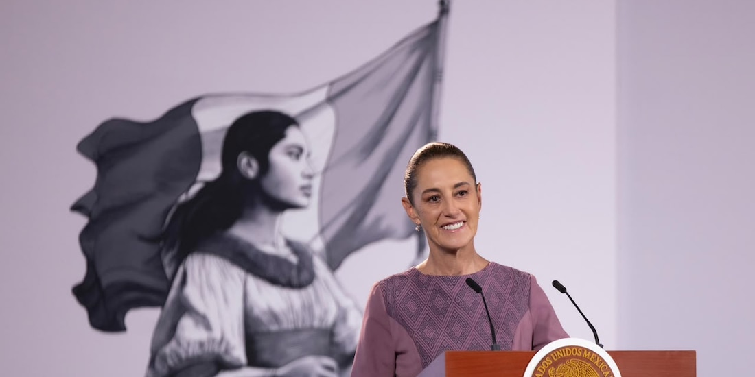 Claudia Sheinbaum, Presidenta de México.