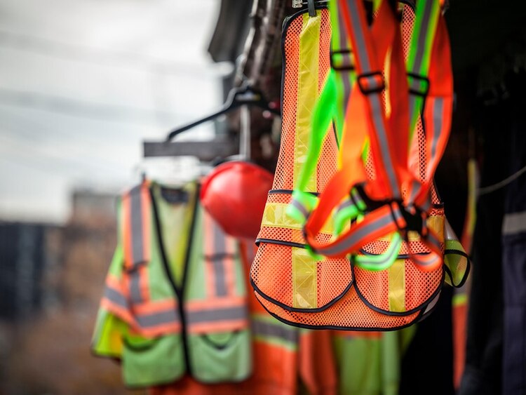 Chalecos industriales.