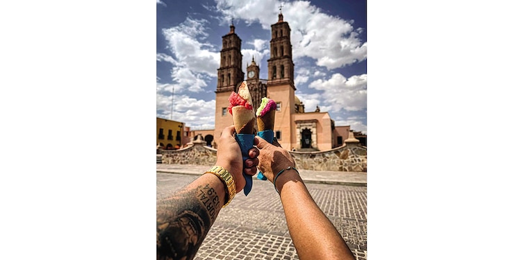 DOLORES, HIDALGO. Una parada que forma parte del ritual del visitante: las nieves. El destino es famoso por la variedad de sabores, tanto tradicionales y más atrevidas.