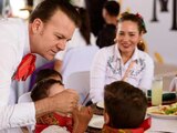 Gobernador Esteban Villegas celebra el 15 de septiembre en Casa Hogar de DIF Estatal