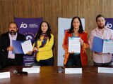 La alcaldesa Lía Limón firma acuerdo con Hotel Quinto Elemento para abrir segundo Punto Violeta, brindando seguridad y apoyo a mujeres en riesgo de violencia de género.