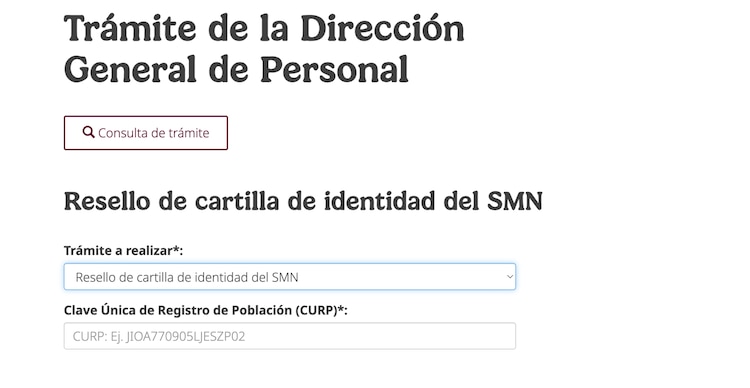 Resello de cartila de identidad del SMN Sedena
