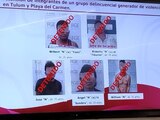 Detienen a líder y cuatro integrantes de grupo criminal generador de violencia.