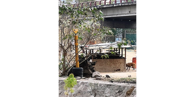 Zonas ubicadas con mayor riesgo de hurto, en recorrido de La Razón, ayer.