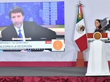 Claudia Sheinbaum reprodujo en la mañanera las declaraciones del argentino Eduardo Feinman