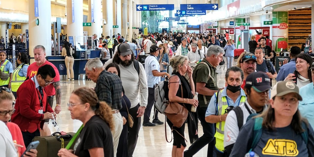 Estiman menos turistas aéreos al cierre de 2026