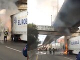 Incendio en la México - Quéretaro.